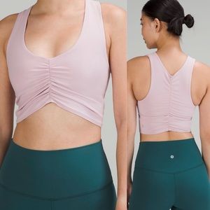 lululemon Ruched Nulu Yoga Bra